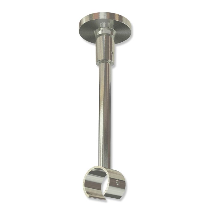 Deckenträger Deckenhalter für Innenlaufstangen / Gardinenstangen 20 mm