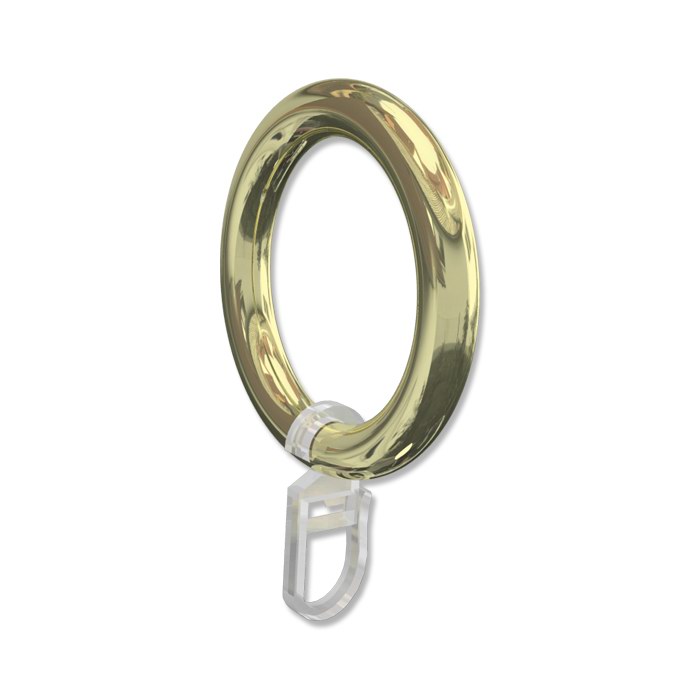 Gardinenringe aus Kunststoff & Holz, Ringe für 28 mm Ø Gardinenstangen - 10  Stk. | eBay
