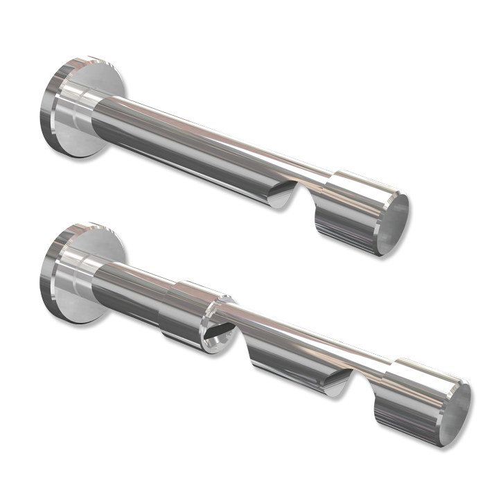 Träger / Halterungen für Vorhangstangen / Innenlauf-Gardinenstangen 20