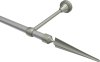 10153924-103334 Gardinenstange Metall 16 mm Ø PRIMUS - Lorenzo Silbergrau / Chrom matt (ohne Ringe)