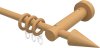 10160711-1030 Gardinenstange Holz 16 mm Ø ADRIAN - Holly Buche lackiert
