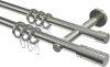10161303-1040 Gardinenstange Edelstahl 16 mm Ø 2-läufig MEDIUM - Jolly