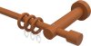 10162011-1022 Gardinenstange Holz 16 mm Ø ADRIAN - Pin Kirschbaum lackiert