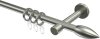 10162515-1039 Gardinenstange Edelstahl-Optik 16 mm Ø SINUX - Poveda