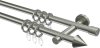 10162618-1040 Gardinenstange Edelstahl 16 mm Ø 2-läufig ENORMA - Scarano