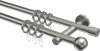 10162718-1040 Gardinenstange Edelstahl 16 mm Ø 2-läufig ENORMA - Puros