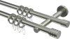10163503-1040 Gardinenstange Edelstahl 16 mm Ø 2-läufig MEDIUM - Selma