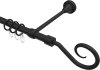 10164024-1028 Gardinenstange Metall 16 mm Ø PRIMUS - Allegra Schwarz