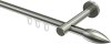 10172515-1039 Innenlauf Gardinenstange Edelstahl-Optik 16 mm Ø SINUX - Poveda