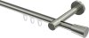 10172915-1039 Innenlauf Gardinenstange Edelstahl-Optik 16 mm Ø SINUX - Carelli