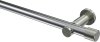 10193111-XX1239 Gardinenstange Metall 20 mm Ø PLATON - Santo Chrom / Edelstahl-Optik (ohne Ringe)