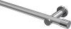 10193111-XX3312 Gardinenstange Metall 20 mm Ø PLATON - Santo Silbergrau / Chrom (ohne Ringe)