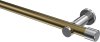 10193111-XX9512 Gardinenstange Metall 20 mm Ø PLATON - Santo Messing Antik / Chrom (ohne Ringe)