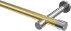 10193125-XX3812 Gardinenstange Metall 20 mm Ø PRESTIGE - Santo Messing-Optik / Chrom (ohne Ringe)