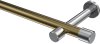 10193125-XX9512 Gardinenstange Metall 20 mm Ø PRESTIGE - Santo Messing Antik / Chrom (ohne Ringe)