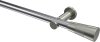 10193311-XX1239 Gardinenstange Metall 20 mm Ø PLATON - Tanara Chrom / Edelstahl-Optik (ohne Ringe)