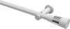 10193311-1032 Gardinenstange Metall 20 mm Ø PLATON - Tanara Weiß (ohne Ringe)