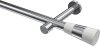 10193325-XX123212 Gardinenstange Metall 20 mm Ø PRESTIGE - Tanara Chrom (ohne Ringe)