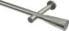 10193325-XX39 Gardinenstange Edelstahl-Optik 20 mm Ø PRESTIGE - Tanara (ohne Ringe)