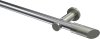 10193411-XX1239 Gardinenstange Metall 20 mm Ø PLATON - Verano Chrom / Edelstahl-Optik (ohne Ringe)