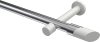 10193425-101232 Gardinenstange Metall 20 mm Ø PRESTIGE - Verano Chrom / Weiß (ohne Ringe)