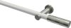 10193511-103239 Gardinenstange Metall 20 mm Ø PLATON - Mavell Weiß / Edelstahl-Optik (ohne Ringe)