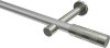 10193525-XX3339 Gardinenstange Metall 20 mm Ø PRESTIGE - Mavell Silbergrau / Edelstahl-Optik (ohne Ringe)
