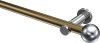 10193611-XX9512 Gardinenstange Metall 20 mm Ø PLATON - Luino Messing Antik / Chrom (ohne Ringe)