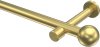 10193625-XX38 Gardinenstange Messing-Optik 20 mm Ø PRESTIGE - Luino (ohne Ringe)