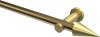 10193711-XX9538 Gardinenstange Metall 20 mm Ø PLATON - Savio Messing Antik / Messing-Optik (ohne Ringe)