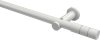 10193811-1032 Gardinenstange Metall 20 mm Ø PLATON - Elanto Weiß (ohne Ringe)