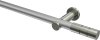 10193811-XX3339 Gardinenstange Metall 20 mm Ø PLATON - Elanto Silbergrau / Edelstahl-Optik (ohne Ringe)