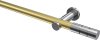 10193811-XX3812 Gardinenstange Metall 20 mm Ø PLATON - Elanto Messing-Optik / Chrom (ohne Ringe)