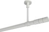 10193833-1032 Gardinenstange Metall 20 mm Ø SONETTE - Elanto Weiß (ohne Ringe)