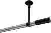 10193833-103329 Gardinenstange Metall 20 mm Ø SONETTE - Elanto Silbergrau / Schwarz (ohne Ringe)