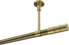 10193833-109538 Gardinenstange Metall 20 mm Ø SONETTE - Elanto Messing Antik / Messing-Optik (ohne Ringe)