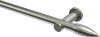 10193911-1039 Gardinenstange Edelstahl-Optik 20 mm Ø PLATON - Samanto (ohne Ringe)