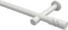 10194225-1032 Gardinenstange Metall 20 mm Ø PRESTIGE - Zoena Weiß (ohne Ringe)