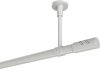 10194233-1032 Gardinenstange Metall 20 mm Ø SONETTE - Zoena Weiß (ohne Ringe)