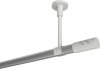 10194233-103332 Gardinenstange Metall 20 mm Ø SONETTE - Zoena Silbergrau / Weiß (ohne Ringe)