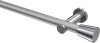 10194611-XX3312 Gardinenstange Metall 20 mm Ø PLATON - Sitra Silbergrau / Chrom (ohne Ringe)