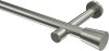 10194625-XX39 Gardinenstange Edelstahl-Optik 20 mm Ø PRESTIGE - Sitra (ohne Ringe)