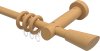 10200327-1030 Gardinenstange Holz 20 mm Ø TALENA - Bero Buche lackiert