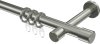 10203125-XX39 Gardinenstange Edelstahl-Optik 20 mm Ø PRESTIGE - Santo