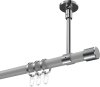 10203133-XX3212 Gardinenstange Metall 20 mm Ø SONETTE - Santo Weiß / Chrom
