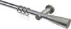 10203311-XX1239 Gardinenstange Metall 20 mm Ø PLATON - Tanara Chrom / Edelstahl-Optik