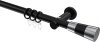10203311-1029 Gardinenstange Metall 20 mm Ø PLATON - Tanara Schwarz