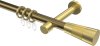 10203325-XX9538 Gardinenstange Metall 20 mm Ø PRESTIGE - Tanara Messing Antik / Messing-Optik