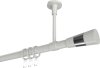 10203333-1032 Gardinenstange Metall 20 mm Ø SONETTE - Tanara Weiß