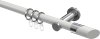 10203411-103212 Gardinenstange Metall 20 mm Ø PLATON - Verano Weiß / Chrom